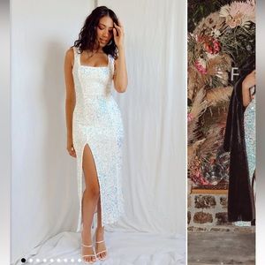 Like New Show Me Your Mumu Eden Midi Dress- perfect for brides!